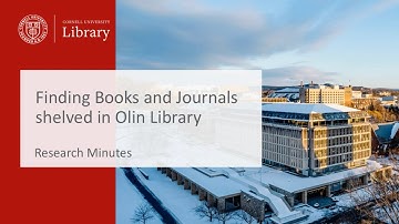 How to Find a Book in the Stacks