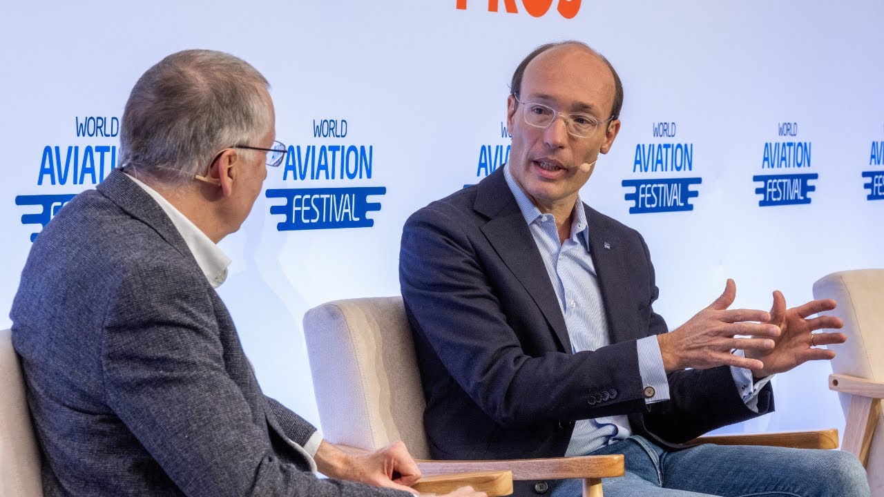 Keynote Interview with Anko van der Werff, President & CEO of SAS (World Aviation Festival 2024)