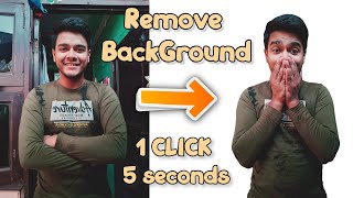 How to Remove Background from Image on Android 2020 | One-click | remove image background easily |