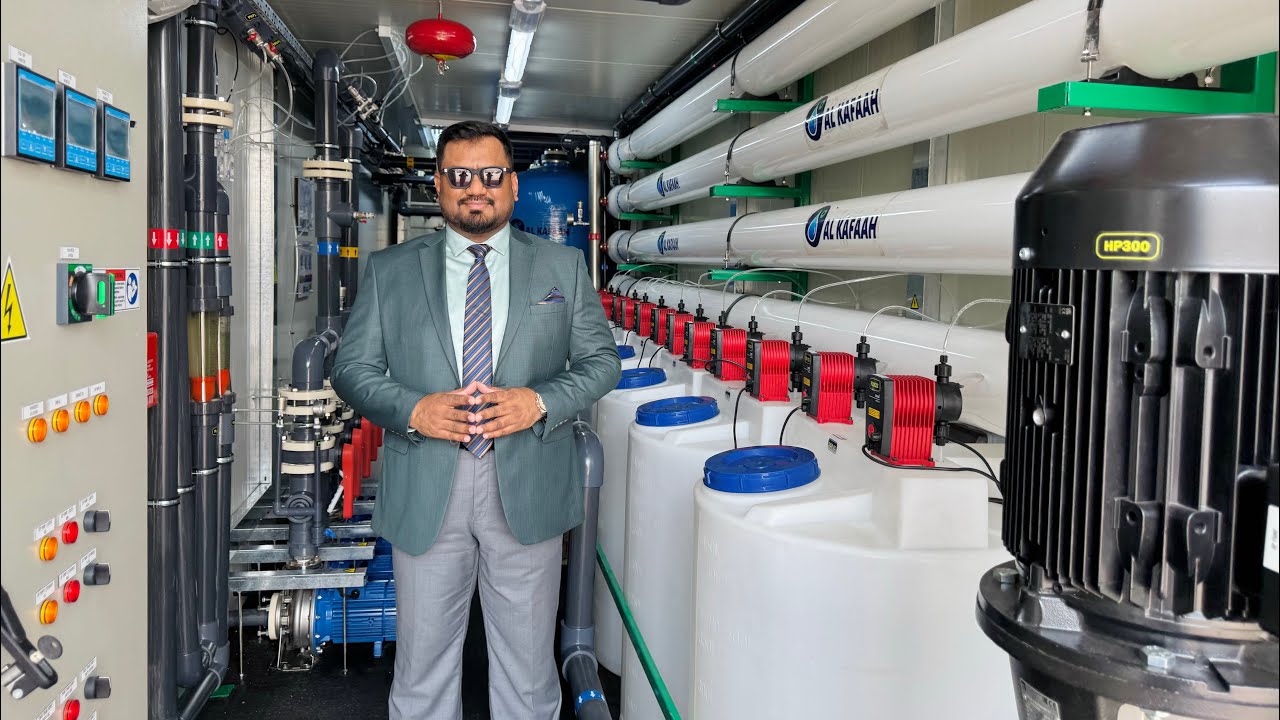 Containerized Reverse Osmosis Plant | 160,000 Gal/d | RO Water Desalination | Al Kafaah – Dubai, UAE