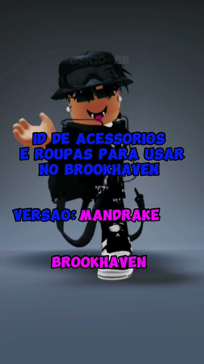 Como usar rosto com id no Brookhavenrp #fy id faces