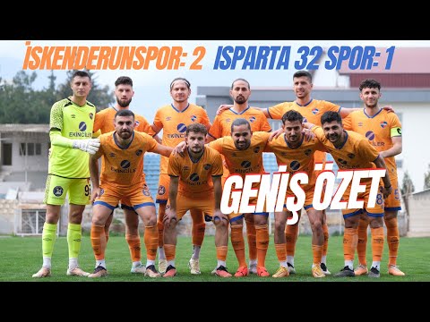 İskenderunspor: 2 - Isparta 32 Spor: 1 | GENİŞ ÖZET