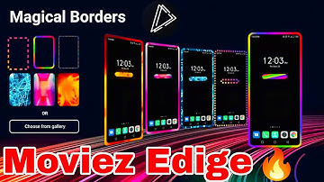 Muviz Edge | Music Visualizer | Edge Music Lighting | Notification on screen | Magical Borders