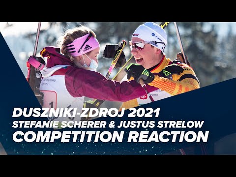 Single Mixed Relay win for Stefanie Scherer and Justus Strelow in Duszniki-Zdroj