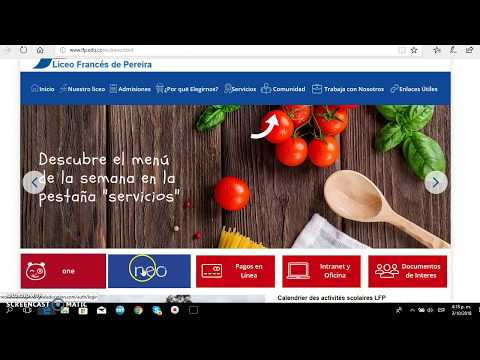 Tutoriel ONE - PRONOTE Lycée Français de Pereira