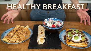 4 Healthy & Easy Breakfast Ideas You will Love (Sweet edition).