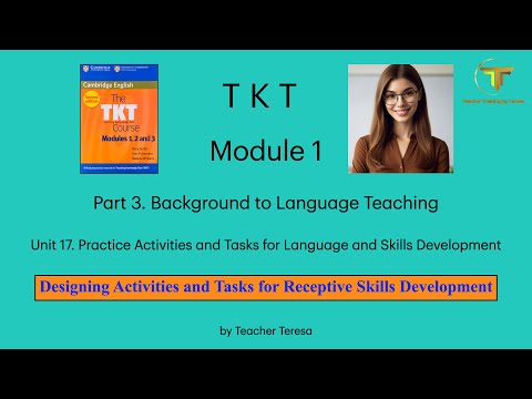 TKT, Module 1, Unit 17: 17.4. Key Concepts and the Language Teaching Classroom
