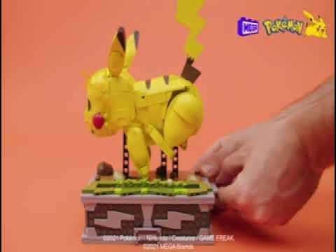 Pokemon Motion Pikachu from MEGA Brands Review! 