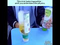 Why Does This Bottle Land PERFECTLY Upright! #science #sciencefacts