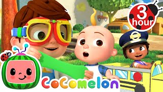 Science Slime Wheels on the Bus! | 3 HOURS CoComelon Kids Songs & Nursery Rhymes