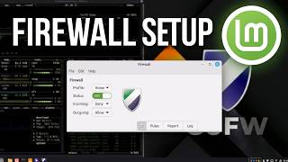 Linux Mint 22.3 Cinnamon Firewall Setup Guide | Secure Your PC with GUFW
