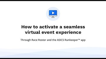 How to activate a seamless virtual event experience using Race Roster and the ASICS Runkeeper™ app