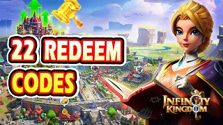 Infinity Kingdom 22 Redeem Codes || Infinity Kingdom 22 Active Redeem Codes
