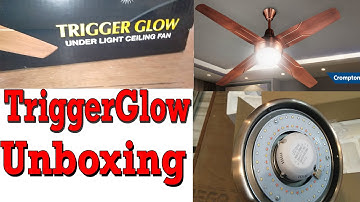 Trigger Glow Celing Fan Unboxing  With Remote Control || Trigger Glow Celing Fan  Remote Control