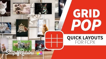 Grid Pop - Quickly Align Anything in Final Cut Pro X