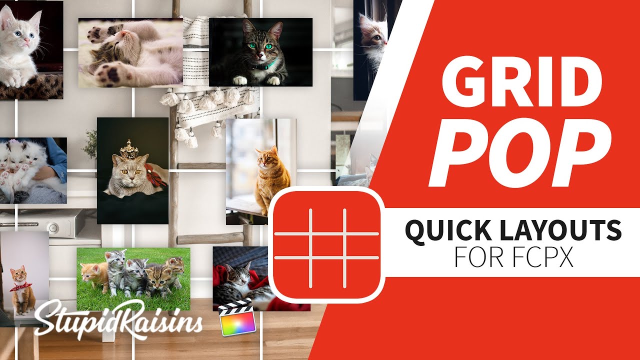 Final Cut Pro Grid Template