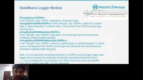 JSON Logger in Mule 4