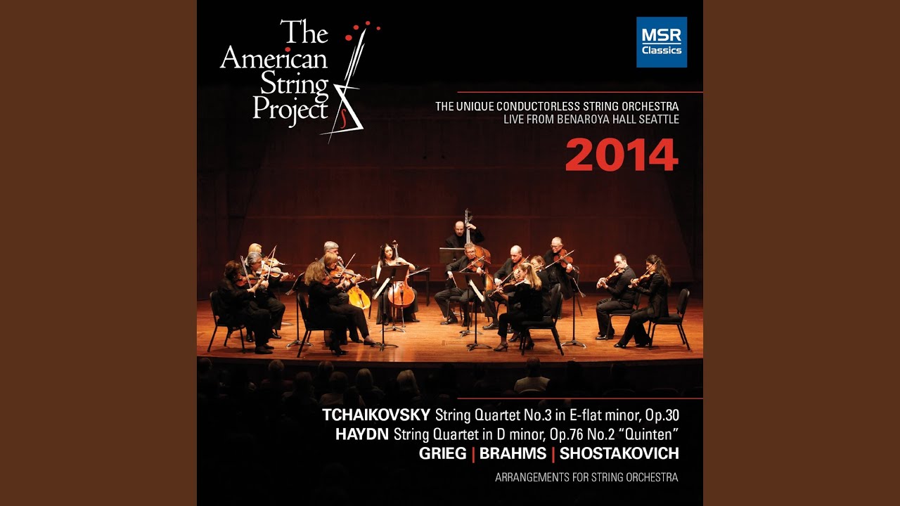 在 YouTube 上觀看「String Quartet No. 3 in E-Flat Minor, Op. 30: II. Allegretto vivo e scherzando (Arranged for...」