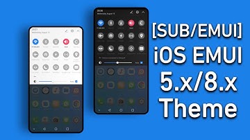 [SUB/EMUI] iOS EMUI 8.x/5.x Theme for Huawei and honor phones ft. Light and Dark Theme