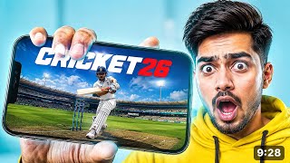 PLAYING CRICKET 26 ON MOBILE? 😱🔥 screenshot 4