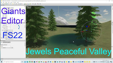 Giants Editor | Sculpting On Jewels Peaceful Valley Map | Farming Simulator 22