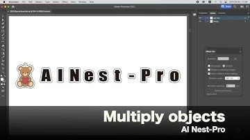 Nesting in Adobe Illustrator - without changing layer structures | AI Nest-Pro