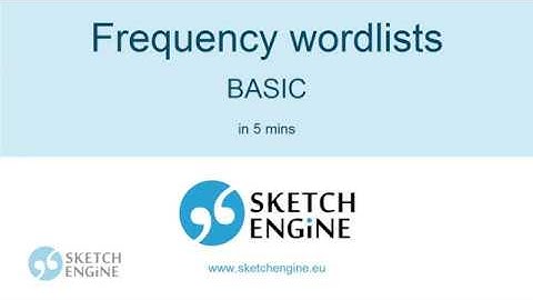 Frequency wordlists in many languages