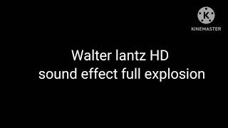Walter Lantz Hd Sound Effect Full Explosion