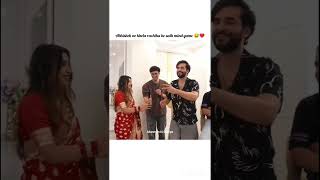 abhishek ki mind games on ruchika😅💖dimple malhan vlogs #triggeredinsaan #shorts #youtubeshorts
