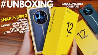 LANGSUNG COMPARE! UNBOXING Realme 12 Pro+ 5G Indonesia! Upgradenya WORTH IT Dibanding Realme 12+?