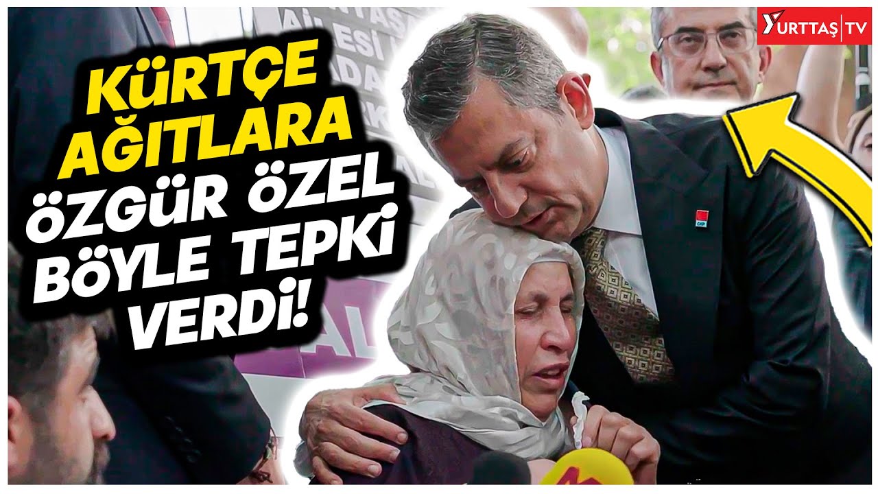Özgür Özel Kürtçe ağıtlara böyle tepki verdi! Emine Şenyaşar'a ziyaret!