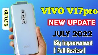 Vivo V17pro July New Update || 9.70.39 || Vivo V17pro Android 13 update || vivo V17profuntouch os 12