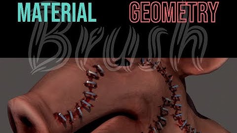 Houdini 20.5 COPs 🩸🐖 draw geo and material modification TUTorial. hip file