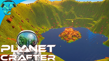 Planet Crafter - Farming Natural Pulsar Quartz and Exploring the Giant Meteor! E29