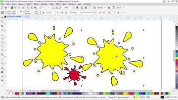 Corel Draw 2020 - Smear Tool