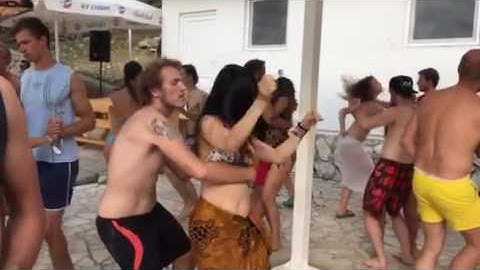 Zouktime Croatia on the beach 2