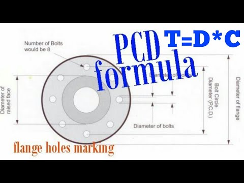 Flange Od Id Pcd Chart