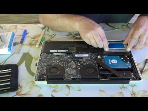 MacBookPro 2011года - замена HDD на SSD