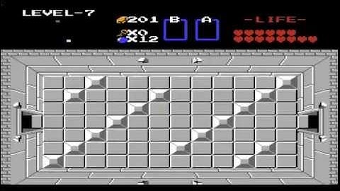 The Legend of Zelda for Nes Dungeon 7 Quest 2 walkthrough