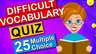 Difficult English Vocabulary Quiz [2022] Virtual Trivia Night, Pub Quiz screenshot 3