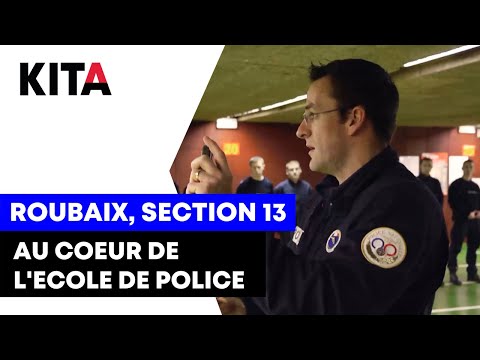 Apprendre à devenir policier à l'école section 13 de Roubaix