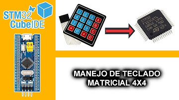 19.- MANEJO DE TECLADO MATRICIAL 4X4 - CURSO MICROCONTROLADORES ARM EN C