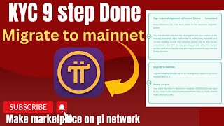 Pi network migrate to mainnet |Pi network step 9|2024