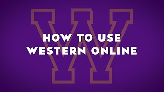 How To Use Western Online