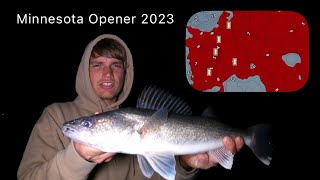 Minnesota Fishing Opener 2023 Mille Lacs Lake (How to Walleyes in the Dark Presentations/locations)