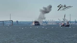 Francis Scott Key Bridge Demolition