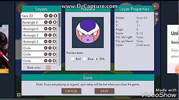 Bonk.io skins: Freeza primeira forma (Dragon Ball Z)