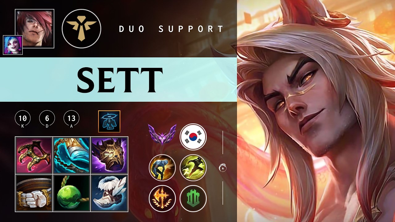 Sett Support vs Pyke - KR Master Patch 26.04