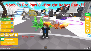 Saber Simulator - Noob To Pro *Part VIII* (Grinding fire and buying Robot)
