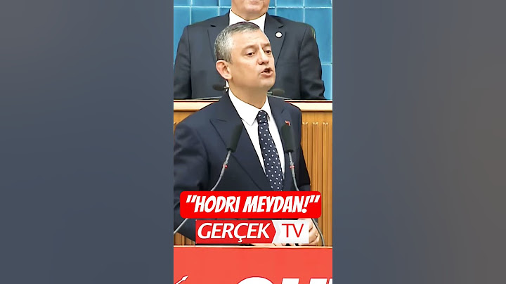 Özgür Özel: Hodri meydan!